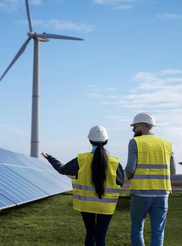 2-personnesdevant-des-panneaux-photovoltaiques-et-une-éolienne